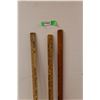 Image 3 : (3) Yard Sticks