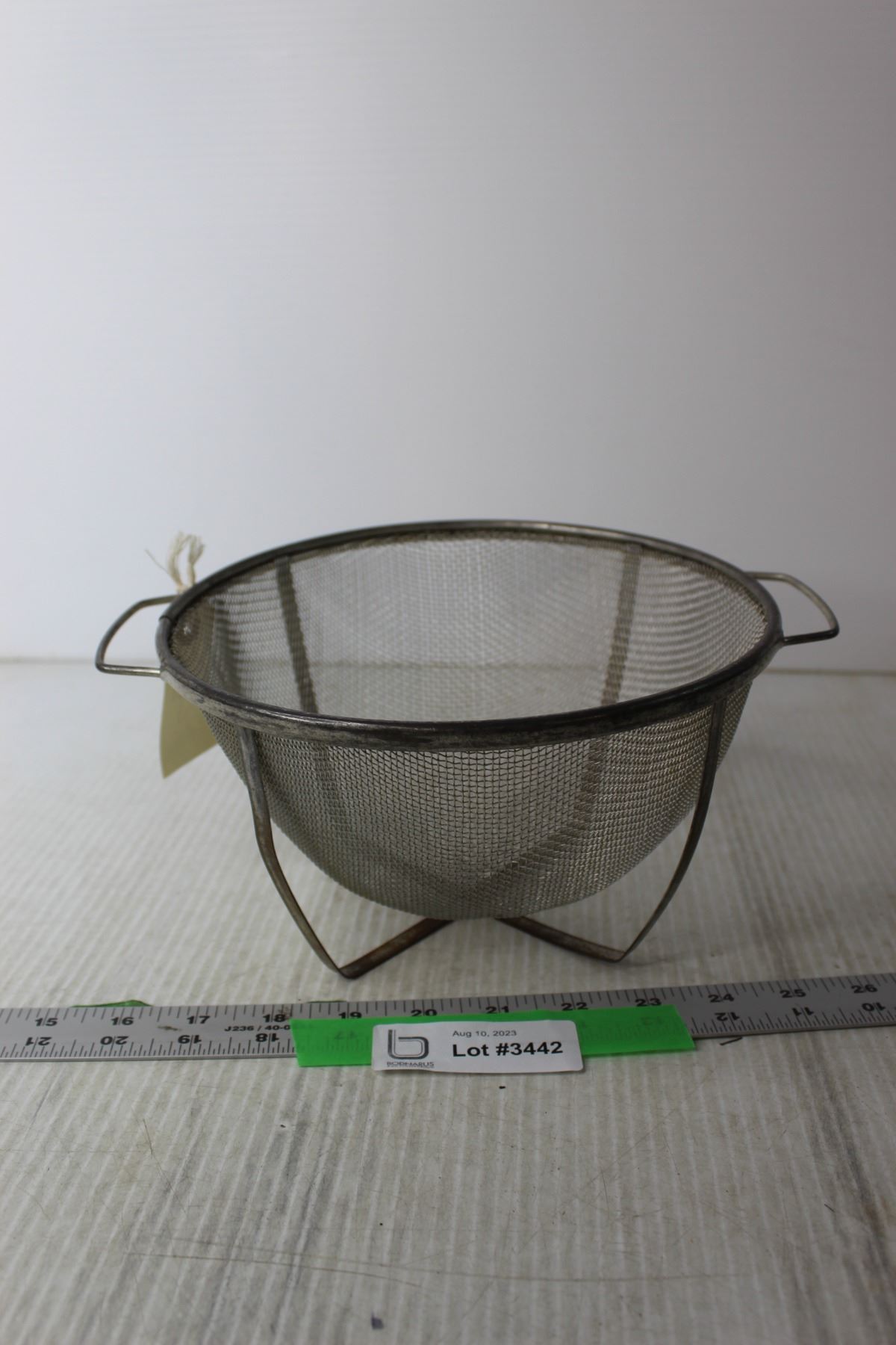 Vintage Wire Colander - Bodnarus Auctioneering