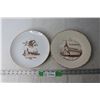 Image 1 : (2) Decorative 75th Anniversary Church Plates - Zion Lutheran Church