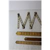 Image 7 : (4) Folding Rulers