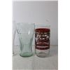 Image 2 : (4) Glasses - Coca Cola and  7UP