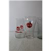 Image 3 : (4) Glasses - Coca Cola and  7UP