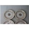 Image 3 : (4) Pieces of Georgian Tudor Rose --  Saucers and Bread Plates