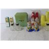 Image 3 : (9) Salt and Pepper Shakers