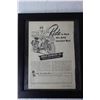 Image 2 : Framed Harley Davidson Advertisement - 9 1/2" x 11 1/2"