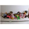 Image 1 : (4) Disney Plush Collectibles, (15) Plush Collectibles (Looney Tunes, Ty, Mickey Mouse, Garfield)