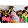 Image 3 : (4) Disney Plush Collectibles, (15) Plush Collectibles (Looney Tunes, Ty, Mickey Mouse, Garfield)