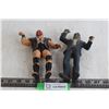 Image 1 : Pair of Rubber Wrestling Figures