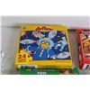 Image 5 : (5) Puzzles (Arthur [Sealed], Cars [Sealed], Dogs, Pirate Chipmunk, Fireworks [Sealed]) (24, 100, an