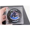 Image 2 : Misc. Hockey Items (Signed Vancouver Canucks Hockey Puck, Signed Vancouver Canucks Toy Hockey Stick,