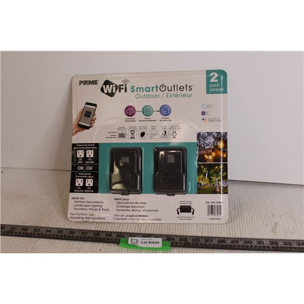 Prime Wi-Fi SmartOutlets - Outdoor - Sealed