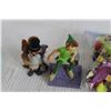 Image 2 : Misc. Toys and Figurines (Sealed McDonald's Ty Pinchers Toy Animal, Peter Pan, Peanuts, Sonic the He