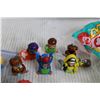 Image 5 : Misc. Toys and Figurines (Sealed McDonald's Ty Pinchers Toy Animal, Peter Pan, Peanuts, Sonic the He