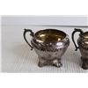 Image 2 : (2) E.P Copper Cream and Sugar Sets
