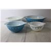 Image 2 : Pyrex Snowflake Nesting Bowl Set