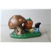 Image 4 : Ceramic Child and Mushroom Figurine
