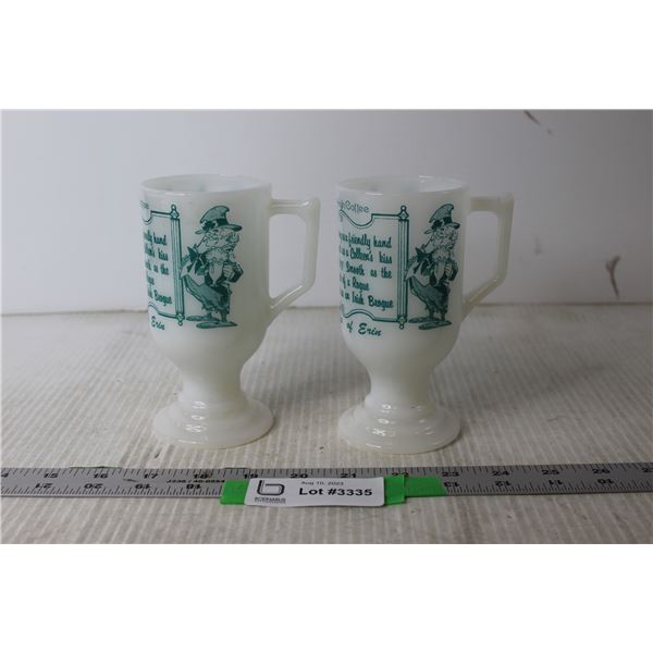 (2) Irish Coffee Mugs