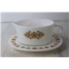 Image 2 : Pyrex Gravy Dish with Plate