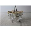 Image 3 : Vintage Shot Glasses and Stand