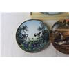 Image 3 : (3) Bradford Exchange Decorative Plates - Oriental., Birds