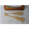 Image 2 : Miniature Bark Canoe and Paddles