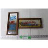 Image 1 : (2) Vintage Bar Mirrors