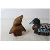 Image 5 : Wooden Duck Figurine, Duck Brush, Misc