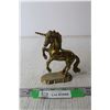 Image 1 : Brass Unicorn Ornament