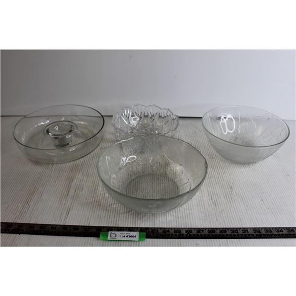 (4) Serving Bowls