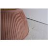 Image 3 : Pink Lamp (Lampshade has Cracks)