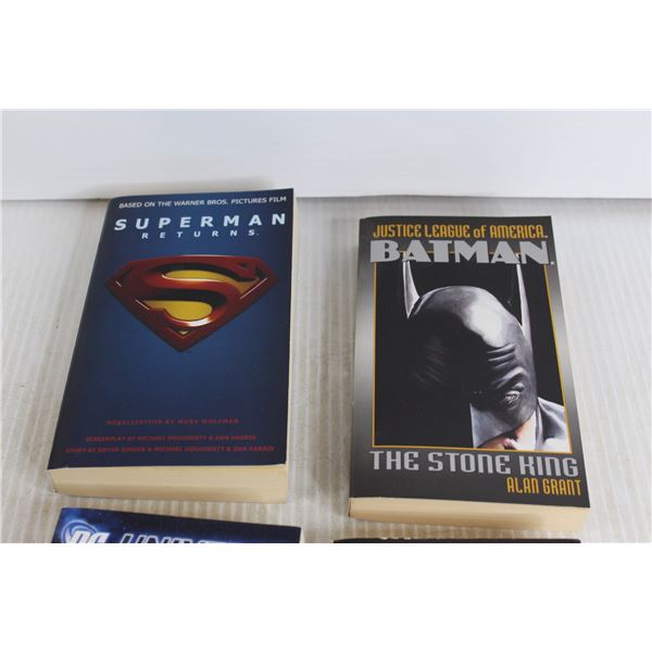 4) DC Superhero Books (Superman Returns, Batman: The Stone King