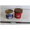 Image 1 : (2) Tins (Pure Canadian Honey, Burns Pure Lard)