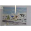 Image 2 : Early Snow Watercolor (Rick Carlson, Feb 13 1993) - 19 1/2" x 16"