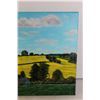 Image 3 : Canola Fields Painting (Yulia Rastorgueva, 2020) - 20" x 16"