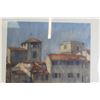 Image 2 : Venetian Houses Watercolour Painting - 19" x 25 1/2"