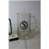 Image 2 : (2) Saskatchewan Roughriders Steins