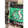 Image 2 : Saskatchewan Roughriders 95th Grey Cup Champions Flag