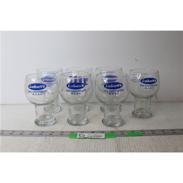 (7) Labatt's Beer Cups