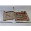 (2) Vintage Hiawatha Cloth Water Bags