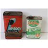 Image 2 : Vintage Orange Crate of Vintage Tins