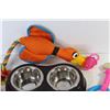 Image 2 : Pet Supplies - Dog Dish - Toys