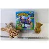 Image 1 : Topple Kids Game - Squeaky Bear Toy - Giraffe Toy