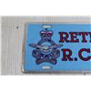 Image 2 : Retired Royal Canadian Air Force Decorative License Plate