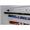 Image 2 : (4) Mini Hockey Sticks (Toronto Maple Leafs, Reebok, Max Hockey Road Warrior)