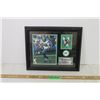 Image 1 : Framed Saskatchewan Roughriders Photo -- Matt Dominguez (15.5x13)