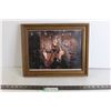 Image 1 : Marilyn Monroe Pole Dancing Framed Photo (15 1/2" x 12 3/4")