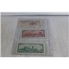 Image 4 : (2) Canadian Dollar Bills, Canada One Dollar Bill