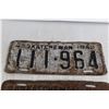 Image 3 : (2) Saskatchewan License Plates (1948)