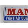 Image 2 : Mann Pontiac Buick GMC Decorative License Plate