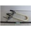 Image 1 : Tub Safety Handle - Commercial Grade, Metal Base and Clamps, Needs 7/16 Wrench to Install, Adjustabl